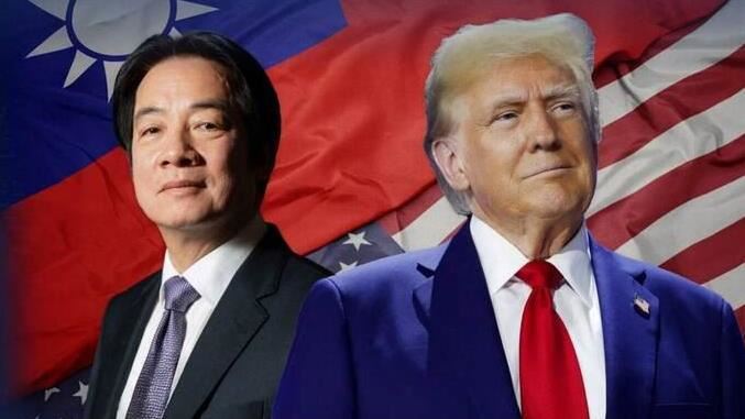 美国总统特朗普透露将和台湾总统赖清德(左)通话。 (图/翻摄自美国联邦众议院外交委员会共和党团官方X)