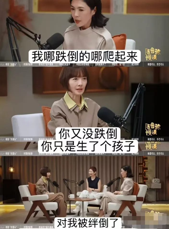 苏芒自曝产后复工经历:"东西装箱,工位没了,被安排坐在热饭桌旁"