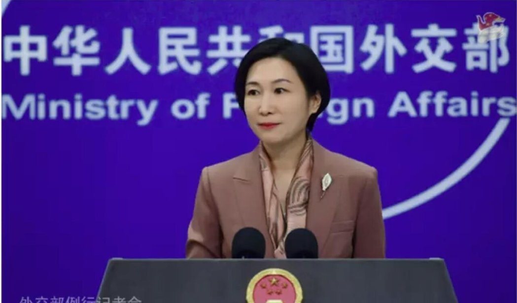 大陆外交部发言人毛宁。(大陆外交部网站) 大陆外交部发言人毛宁。(大陆外交部网站)