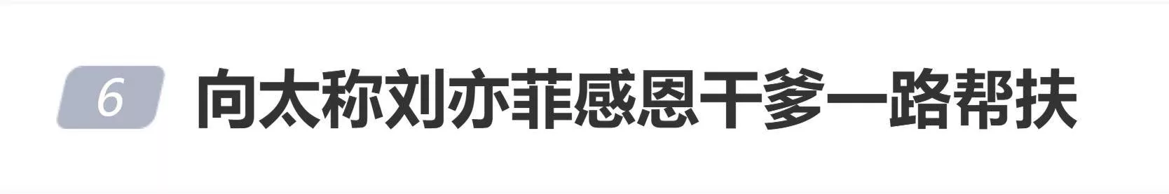 向太称刘亦菲并未缺失父爱关怀,对干爹也常怀感恩之心