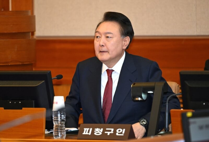 韩国前总统尹锡悦。 （路透社）