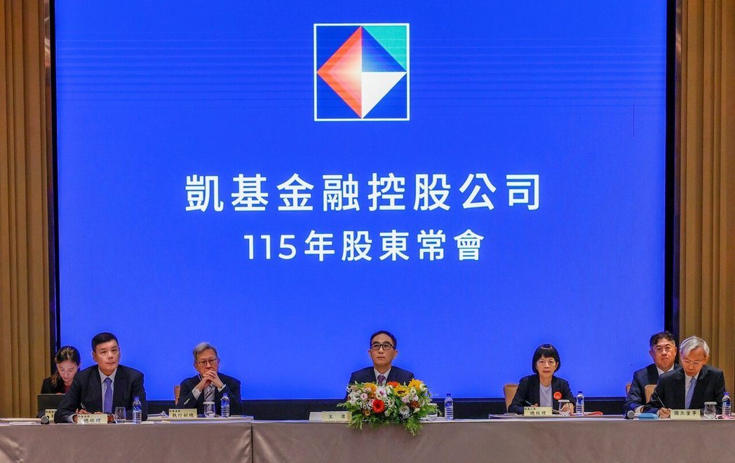 凯基金控12日召开股东常会,通过普通股每股配发现金股利1元,配发率达近五年最高。... 凯基金控12日召开股东常会,通过普通股每股配发现金股利1元,配发率达近五年最高。...